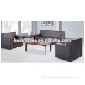 KL-S118-1 modern design competitve price factory OEM general leather fabric set customized green material office sofa